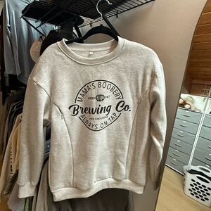 Breastfeeding sweatshirt size small